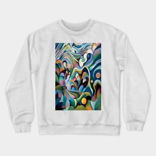 Color Ripples Crewneck Sweatshirt